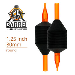 THE INKED ARMY - BARREL - Disposable Tattoo Grip - Ø 30 mm - Round Tip