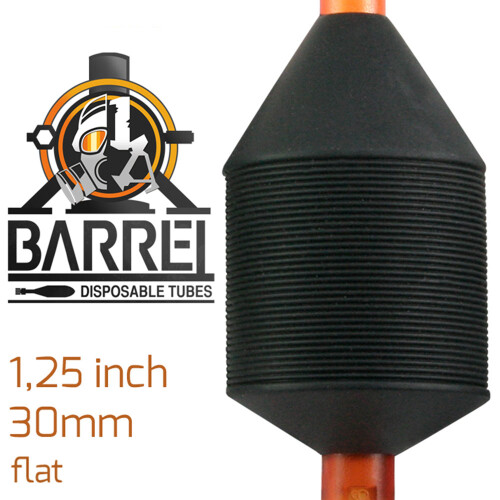 THE INKED ARMY - BARREL - Disposable Tattoo Grip - Ø 30 mm - Flat Tip