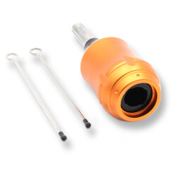 EZ - Tattoo Cartridge Grip - Defender - D Click System - Ø 32 mm Orange