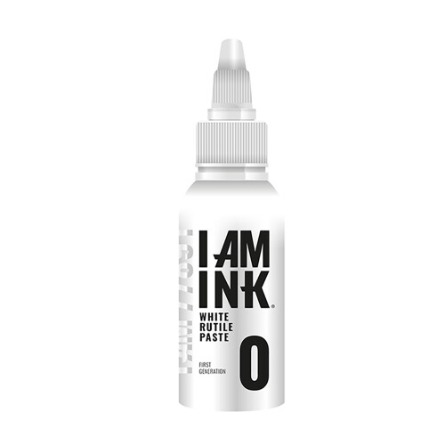I AM INK - Tattoo Farbe - # 0 White Rutile Paste 100 ml