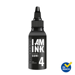 I AM INK - Tattoo Ink - # 4 Sumi - 100 ml