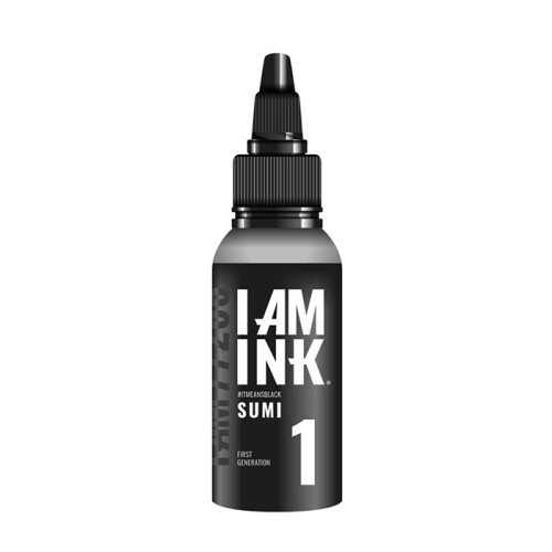 I AM INK - Tattoo Farbe - # 1 Sumi