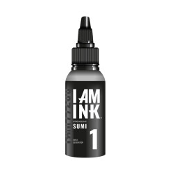 I AM INK - Tattoo Color - # 1 Sumi - 50 ml