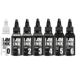 I AM INK - Tattoo Farbe - The First Generation Set - 7...