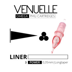 VENUELLE - Omega PMU Cartridges - 3 Power Round Liner 0.35 LT