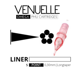 VENUELLE - Omega PMU Cartridges - 5 punts ronde voering 0.30 LT