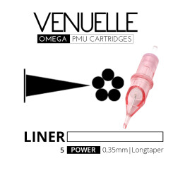 Venuelle - Omega PMU Cartridges - 5 Power Round Liner...