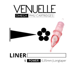 VENUELLE - Omega PMU Cartridges - 5 Power Round Liner...