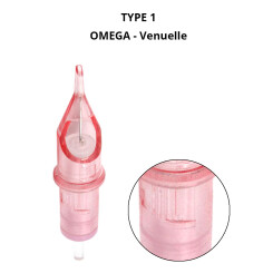 Venuelle - Omega PMU Cartridges - 7 Point Round Shader 0,30 LT
