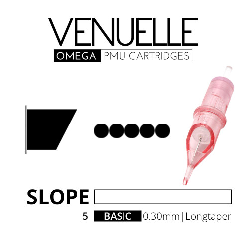 VENUELLE - Omega PMU Cartridges - 5 Basis helling 0.30 LT