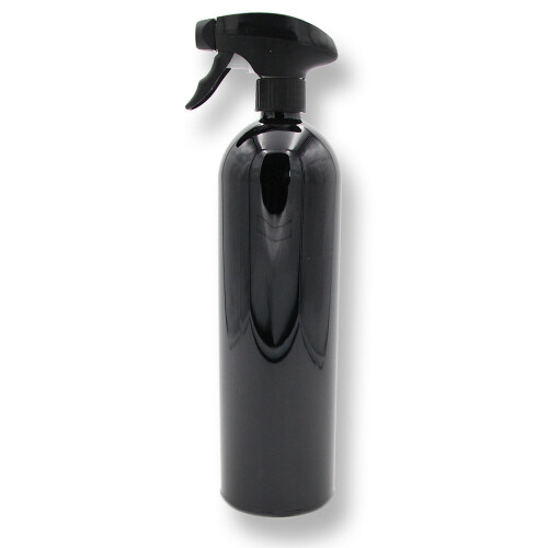 Spray Bottle - Plastic Black -  1000 ml