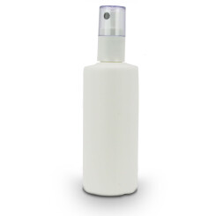 Spray bottle with pressure spray pump white 150 ml