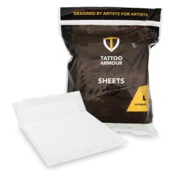 Tattoo Armour - Pads 33 cm x 40 cm 10 stuks/verpakking