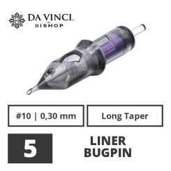 Da Vinci Cartridges - 5 Liner  - Bugpin - 0,30 mm