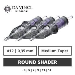 Da Vinci Cartridges - Round Shader - 0,35 mm MT