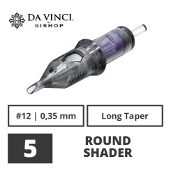 Da Vinci Cartridges - 5 Round Shader - 0,35 mm LT