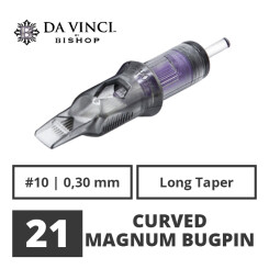 Da Vinci Cartridges - 21 Curved Magnum Bugpin - 0,30 mm LT