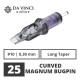 Da Vinci Cartridges - 25 Curved Magnum Bugpin - 0,30 mm LT