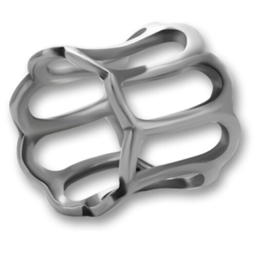 Flesh Tunnel - Chirurgenstahl 316 L - Geschwungen