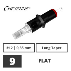 CHEYENNE - Safety Cartridges - 9 Flat - 0,35 - LT - 20 Stk