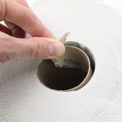 CONPROTA - Papieren handdoekrollen 450 vel - 19 x 25 cm - 2-laags wit - 1 stuk