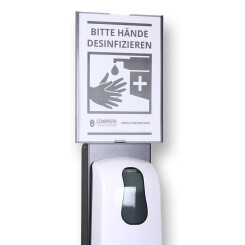 CONPROTA - Info Tafel für Sensor Hygienestation