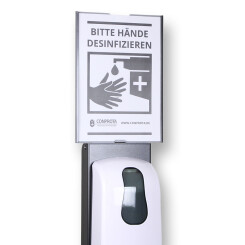 CONPROTA - Infopaneel voor sensor-hygiënestation