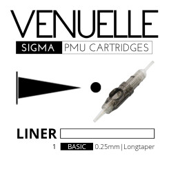 VENUELLE - Sigma PMU Cartridges - 1 Ronde Liner  0.25 mm LT