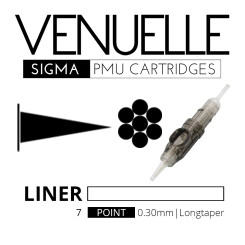 VENUELLE - Sigma PMU Cartridges - 7 Point Ronde Liner...