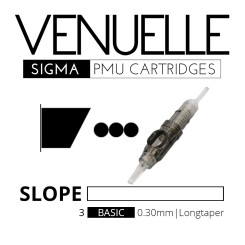 VENUELLE - Sigma PMU Cartridges - 3 Basic Slope Plat 0.30 mm LT