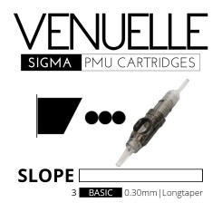 VENUELLE - Sigma PMU Cartridges - 3 Basic Slope Flat 0,30 mm LT