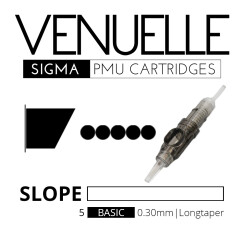 VENUELLE - Sigma PMU Cartridges - 5 Basic Slope Plat 0.30 mm LT