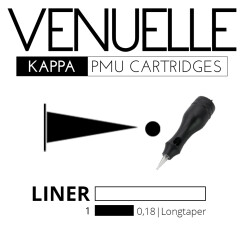 VENUELLE - Kappa Cartridges - 1 Ronde Liner 0.18