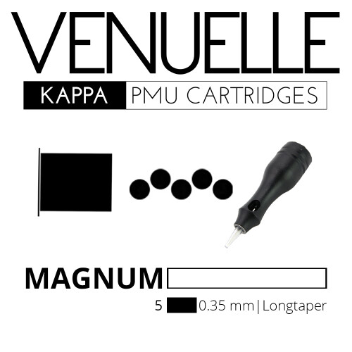 VENUELLE - Kappa Cartridges - 5 Soft Edge Magnum 0,35