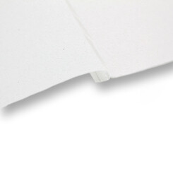 CONPROTA - BUNDLE - Folded Towels Dispenser black with 15 pack folded towels white