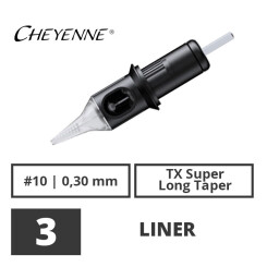 CHEYENNE - Capillary Cartridges - 3 Liner 0,30 TX SLT -...