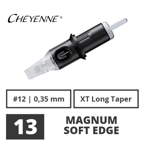 CHEYENNE - Capillary Cartridges - 13 Magnum Soft Edge 0.35 TX LT - 20 stuks.
