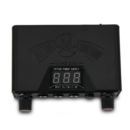 Tattoo Power Supply - Boutique - 2 Connections for Tattoo Machines