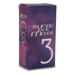Super Inkt Mixer 3 - met RCA-aansluiting en vervangingsmengstaafjes - Zwart