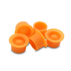 THE INKED ARMY - Silicone Ink Caps - Sterile - Orange -...