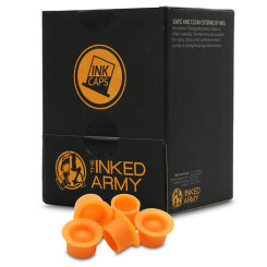 THE INKED ARMY - Silicone Ink Caps - Farbkappen - Steril...
