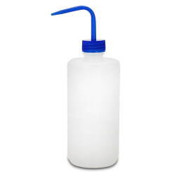 Spritzflasche transparent - Verschluss blau 500 ml