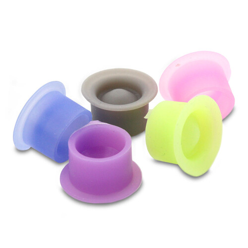 BODY CULT - Silicone Ink Caps - Steril - Bunt gemischt - 250 Stück