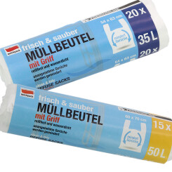 QUICKPACK - Profiline - Müllbeutel mit Griff -...