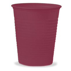 Disposable Cup - Wine Red 100 Pcs/Pack