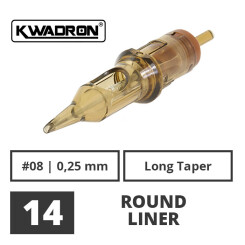 KWADRON - Tattoo Cartridges - 14 Round Liner - 0.25 LT