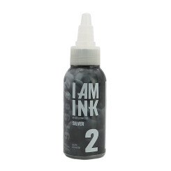 I AM INK - Tattoo Ink - Second Generation - # 2 Silver -...