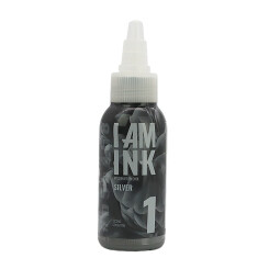 I AM INK - Tatoeage Inkt - Second Generation - # 1 Silver...