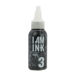 I AM INK - Tattoo Ink - Second Generation - # 3 Silver