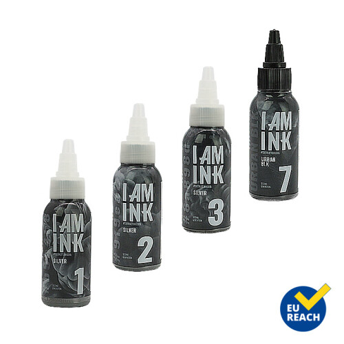 I AM INK - Tatoeage Inkt - The Second Generation Set - 4 Tinten